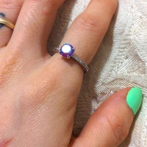 Red gemstone ring